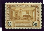 Stamps Portugal -  Centenario del Nacimiento de Camilo Castelo Branco. Despacho de Branco