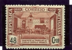 Stamps Europe - Portugal -  Centenario del Nacimiento de Camilo Castelo Branco. Despacho de Branco