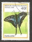 Sellos de Africa - Benin -  Mariposa