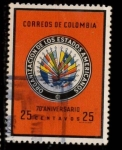 Stamps Colombia -  ORGANZIACIÓN DE ESTADOS AMERICANOS