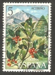 Stamps Spain -  2123 - Flor acebiño