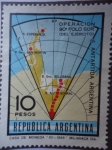 Sellos de America - Argentina -  Antartida Argentina - Operación 90º polo Sur (del Ejercito)