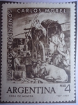 Sellos de America - Argentina -  Pintores Argentinos - Carlos Morel.