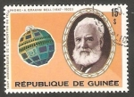 Sellos de Africa - Guinea -  Centº del invento del teléfono por Graham Bell