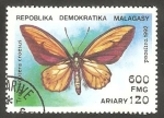 Stamps Madagascar -  Mariposa