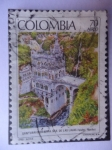 Stamps Colombia -  Santuario de Nuestra Señora de las Lajas - Ipiales-Nariño Colombia