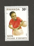 Stamps Rwanda -  SOS Hogares infantiles