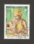 Stamps Africa - Burkina Faso -  Lucha contra la mortalidad infantil