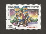 Stamps Cambodia -  Cuentos infantiles