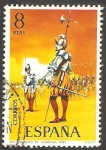 Stamps Spain -  2143- Uniforme Militar Sargento de Infantería