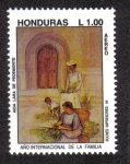 Stamps Honduras -  Año Internacional de La Familia