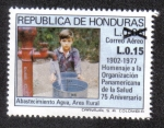 Stamps Honduras -  Homenaje a la Organización Panamericana de la Salud