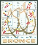 Stamps Spain -  DEPORTES. OLÍMPICOS DE BRONCE