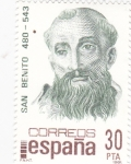 Stamps Spain -  San Benito- 480-543  (15)