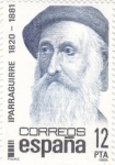 Stamps Spain -  Iparraguirre 1820-1881  (15)