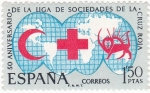 Stamps Spain -  50 Aniversario de la liga de sociedaddes de la Cruz Roja (15)