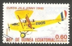 Stamps Equatorial Guinea -  Avión