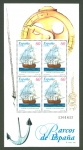 Stamps Spain -  BARCOS DE ÉPOCA