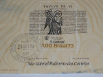 Stamps : America : Brazil :  Sâo Gabriel Padroeiro dos Correios