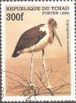 Stamps Chad -  AVES.  LEPTOPTILUS  CRUMENIFERUS