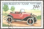 Stamps Chad -  AUTOS.  CITROEN  5 CV  1919.  FRANCIA.