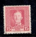 Stamps : Europe : Bosnia_Herzegovina :  Emperador Carlos I de Austria