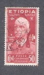 Stamps Ethiopia -  Rey Víctor Manuel III
