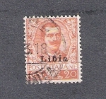 Stamps Africa - Libya -  Rey Víctor Manuel III
