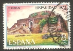 Stamps Spain -   2157 - Castillo de Río San Juan, Nicaragua