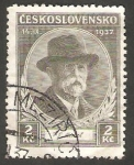 Stamps Czechoslovakia -  332 - Muerte del Presidente Masaryk