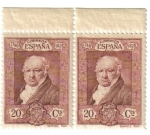 Stamps Spain -  Goya