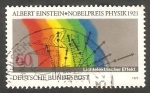 Sellos de Europa - Alemania -  865 - Centenario del nacimiento de premio Nobel aleman, Albert Einstein, física 1921