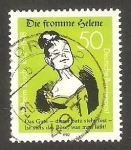 Stamps Germany -  961 - 150 anivº del nacimiento de Wilhelm Busch, poeta 