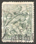 Sellos de Europa - Checoslovaquia -  338 - 20 anivº de las batallas de legionarios checoslovacos en Francia e Italia