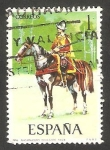 Stamps Spain -   2167 - Uniforme militar Arcabucero ecuestre