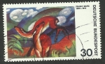 Stamps Germany -  Pintura, fauna
