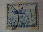 Stamps Spain -  Autogiro de la Cierva 