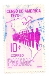 Stamps America - Panama -  censo de america