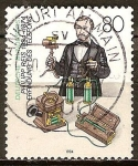 Sellos de Europa - Alemania -  150a Aniv Nacimiento de Philipp Reis (pionero de teléfono).