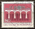 Stamps Germany -  25 Años,Europa-CEPT.