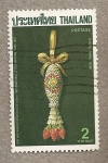 Stamps Thailand -  Año Internacional Escribir Cartas 1987