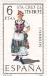 Stamps Spain -  STA.CRUZ DE TENERIFE- Trajes regionales (15)