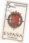 Stamps Spain -  VALLADOLID- Escudos de las capitales españolas (15)
