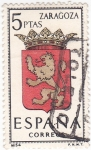 Sellos de Europa - Espa�a -  ZARAGOZA - Escudos de las capitales españolas (15)