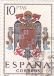 Stamps Spain -  Escudo de España (15)