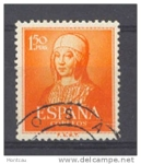 Stamps Spain -  ESPAÑA SEGUNDO CENTENARIO USD Nº 1095 (0) 1,5P NARANJA ISABEL LA CATOLICA