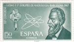 Stamps Spain -  VIIº Congreso latino y 1º europeo de radiología Barcelona (15)
