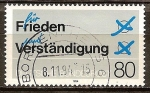 Stamps Germany -  Por la paz y el entendimiento (Papeleta para votar).