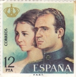 Sellos del Mundo : Europa : Espa�a : Juan Carlos I y Sofía  (15)