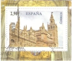Stamps Spain -  CATEDRAL  DE  SEVILLA